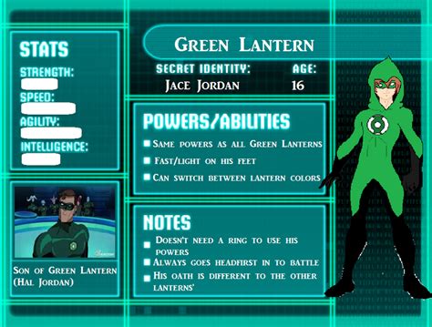 Young Justice OC Green Lantern by RainVongola on DeviantArt