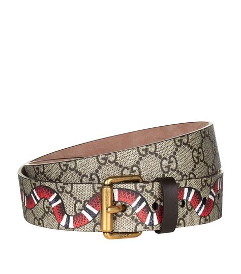 Gucci Logo Snake Belt for Men | Lyst