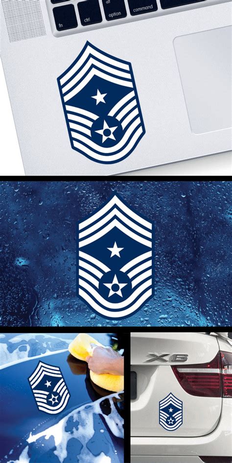 Decal Sticker Command Chief Master Sergeant Military Patriotism Patriot ...