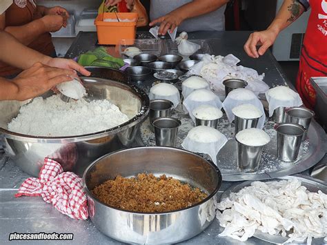 Famous Putu Piring Tengkera Melaka