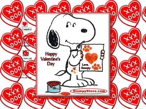 Valentine's Day Cards: Snoopy Valentines Day Cards