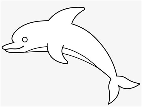 Baby Dolphin Clipart Bottlenose Dolphin Clipart Coloring - Dolphin ...