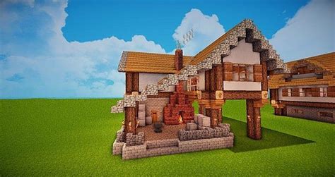 Medieval Forge/Blacksmith Minecraft Project | Minecraft projects ...