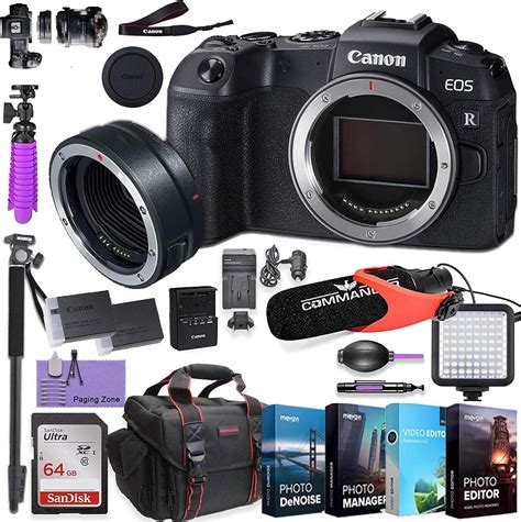 Amazon.com : Canon EOS RP Mirrorless Digital Camera (Body Only) and ...