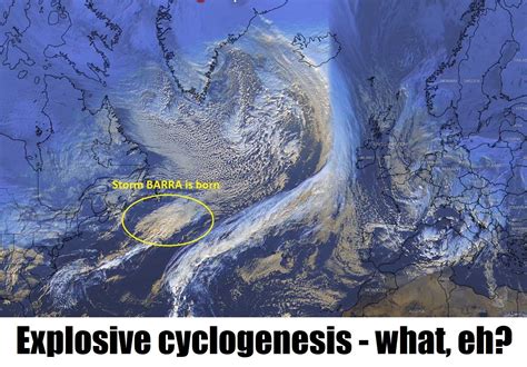 Explosive cyclogenesis - what, eh #1 - North Coast Wetsuits - NCW