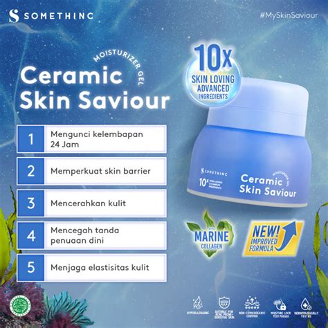 Buy SOMETHINC CERAMIC SKIN Saviour Moisturizer Gel (Reformulated) Original Best Deals