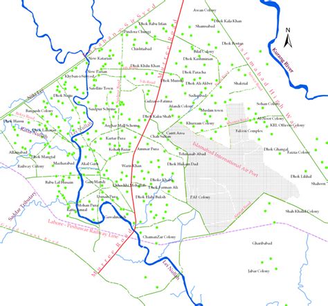 Rawalpindi India Map