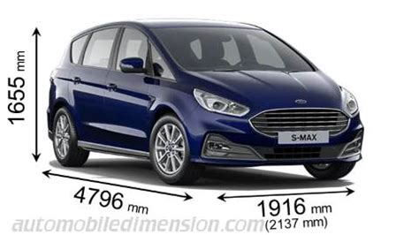 Ford S-MAX dimensions, boot space and similars