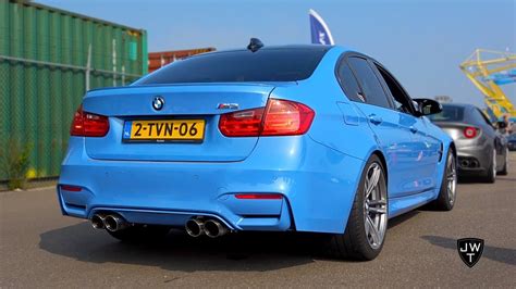 BMW M3 F80 Sedan Exhaust SOUNDS! Revs & Accelerations! - YouTube