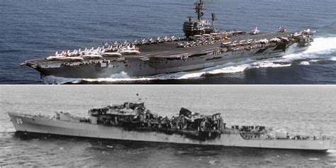 In 1975 USS Belknap Guided Missile Cruiser and USS John F. Kennedy aircraft carrier collided in ...