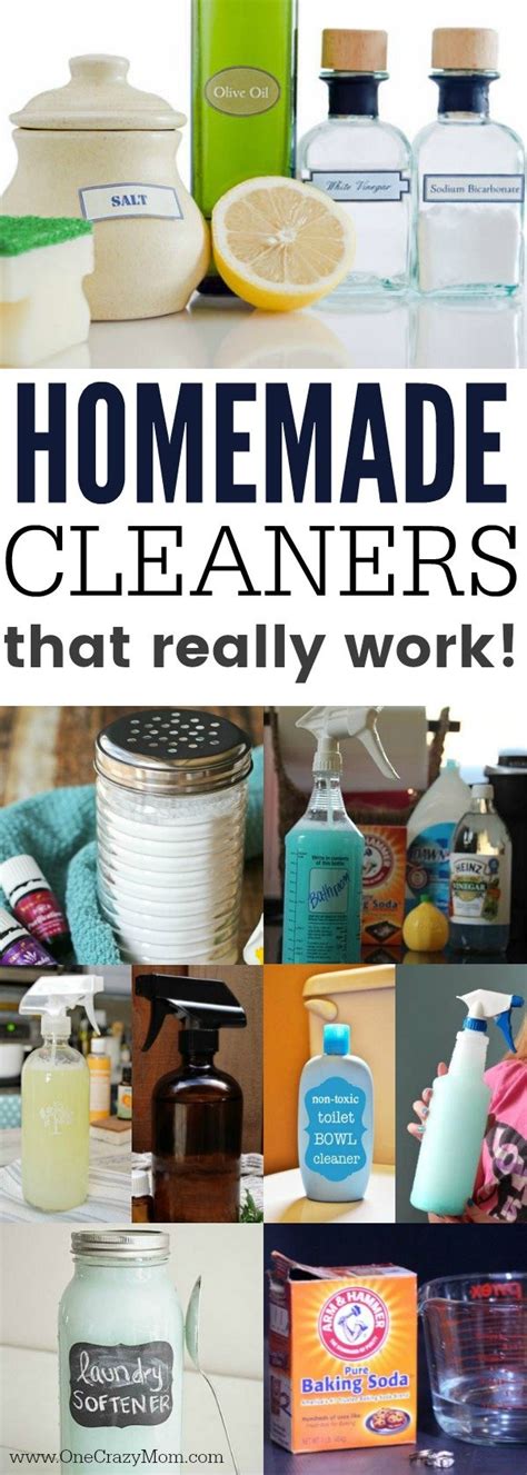 Homemade Cleaners - 20 Homemade Cleaning Products