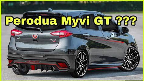 Perodua Myvi GT Modified | Virtual Turning - YouTube