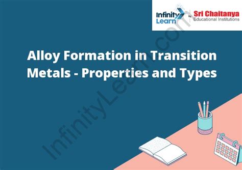 Alloy Formation in Transition Metals - Properties and Types - Infinity Learn by Sri Chaitanya