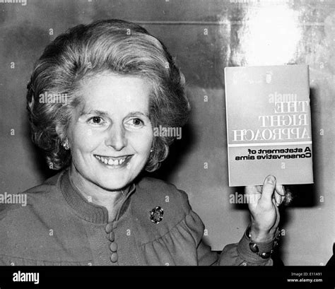 First female prime minister uk Black and White Stock Photos & Images ...