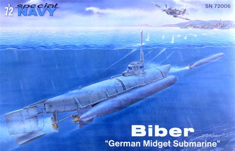 MODELIMEX Online Shop | 1/72 Biber 'German Midget Submarine' (5x camo ...