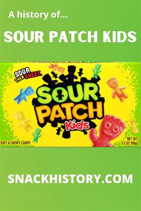 Sour Patch Kids (History, FAQ, Pictures & Commercials) - Snack History