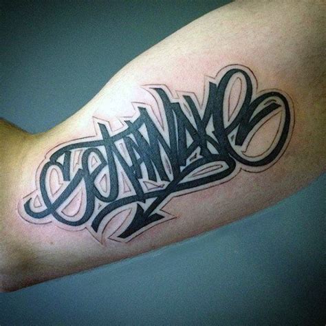 80 Unique Graffiti Tattoos for Men [2024 Inspiration Guide] | Graffiti ...