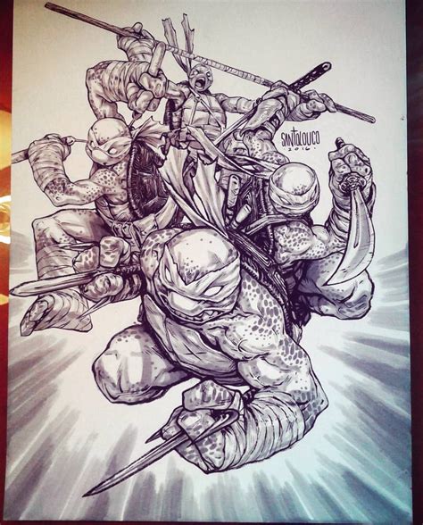 Another #SDCC2016 exclusive commission delivered yesterday. #TMNT # ...