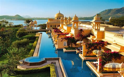 The Oberoi Udaivilas in Udaipur HD desktop wallpaper : Widescreen ...