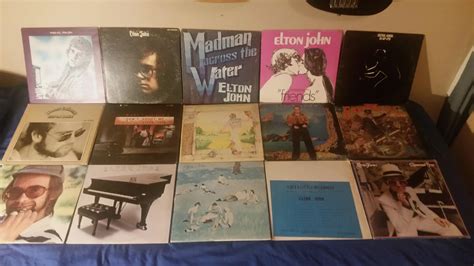 Elton John vinyl collection : r/vinyl