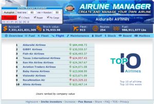 Airline Manager Secrets and Cheats | fadvisor.net