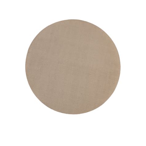 Round Accent Rug 12′ (Beige) | Event Rug Furniture Rental