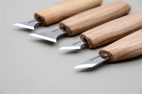 S05 – Geometric Wood Carving Knife Set - Beaver Craft – wood carving tools from Ukraine with ...