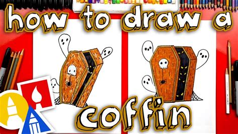 How To Draw A Coffin For Halloween #89