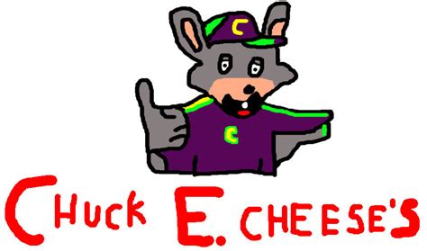 Chuck E. Cheese's thumb Chuck logo by PikachuxAsh on DeviantArt