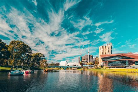 Adelaide City Skyline View with New SkyCity Casino Editorial Photo - Image of accommodation ...