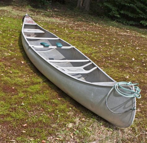 Canoe - Grumman Aluminum 17 Ft. - Very Good Condition - Local Pickup Nw Pa. for sale from United ...