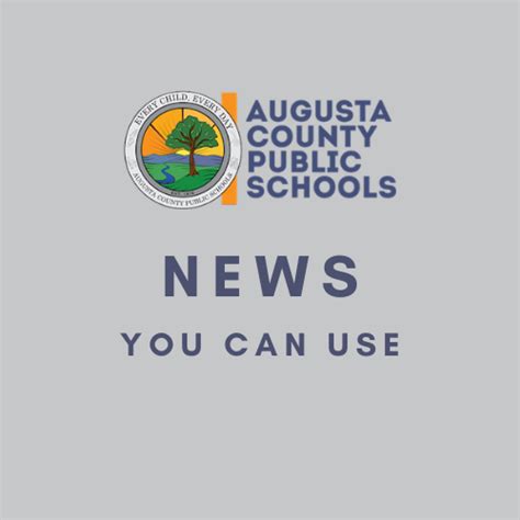 News You Can Use Website Updated! | Augusta County Public Schools