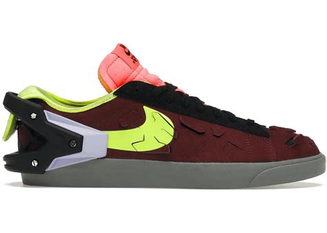 Nike Blazer Low Acronym Night Maroon DN2067-600