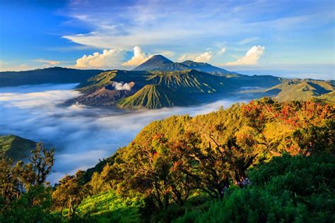 Los volcanes - Java - Indonesia