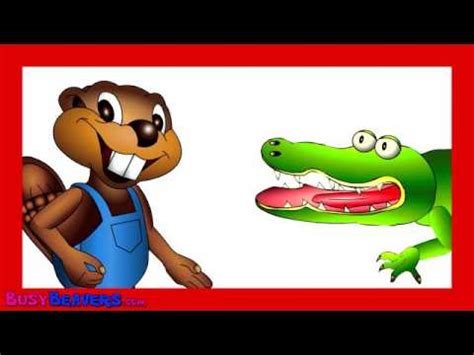 Sing the Alphabet Busy Beavers, ABC Song, Kids Learning Nursery Song, Teach Phonics YouTube ...