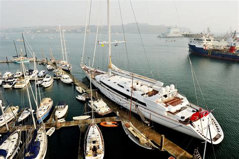 Refit for Mirabella V in Falmouth - Yachting World