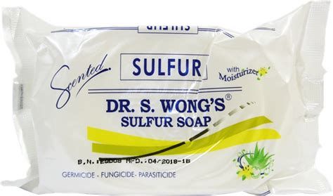 Dr s wong Sulfur Soap ingredients (Explained)