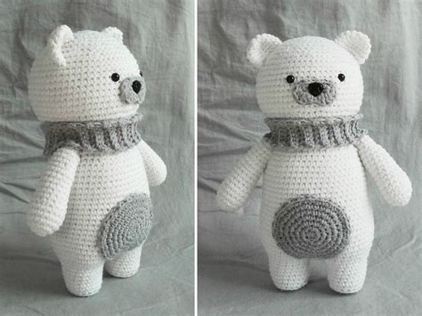 Amigurumi Polar Bear Free Crochet Pattern - crochet.amgurum.com