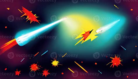 Vfx gun effect. AI render 22097561 Stock Photo at Vecteezy