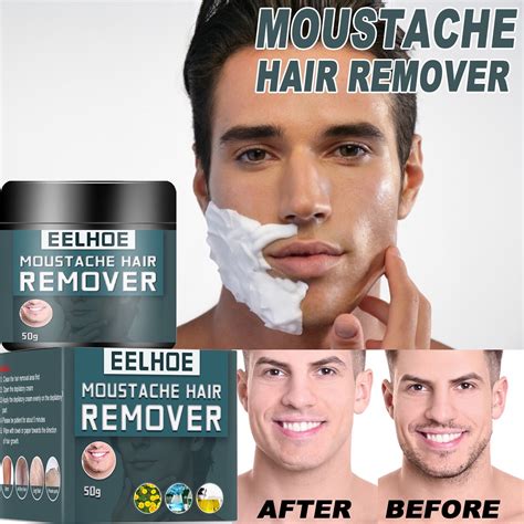 KAFEUPS Men Permanent Hair Beard Removal Depilatory Paste Face ...