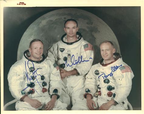 Lot Detail - Apollo 11 Amazing Crew Signed Official Color NASA ...