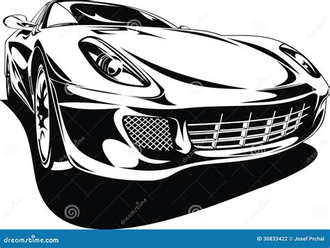 Physics Clipart Black And White Car