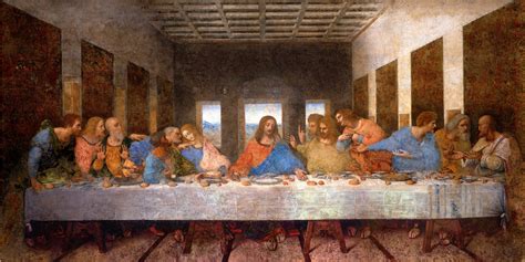 The Last Supper Mural by Leonardo Da Vinci Poster Print - Etsy UK