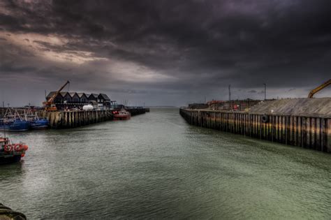 Whitstable Harbour As The Rain Set In – Framing Places