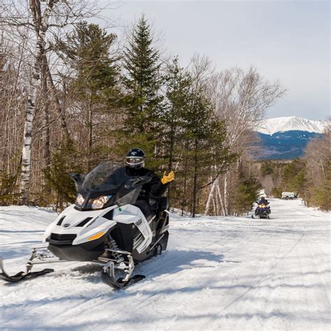 Miles of Scenic Snowmobile Trails start in Millinocket - New England ...