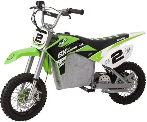 NEW! Razor Dirt Rocket SX500 McGrath Bike Electric KIDS SPORT 12VOLT (GREEN) | Dirt bikes for ...