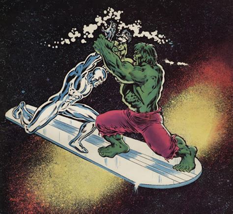 "Hero Envy" The Blog Adventures: HULK VS SILVER SURFER