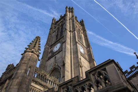 Detail of the Manchester Cathedral at Manchester England 2019Detail of ...