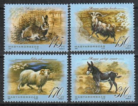 Hungarian animals - Mesa Stamps