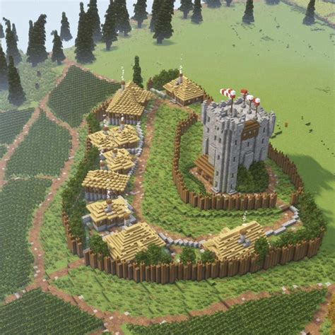 De quoi vous inspirer pour faire un donjon médiéval dans Minecraft ...